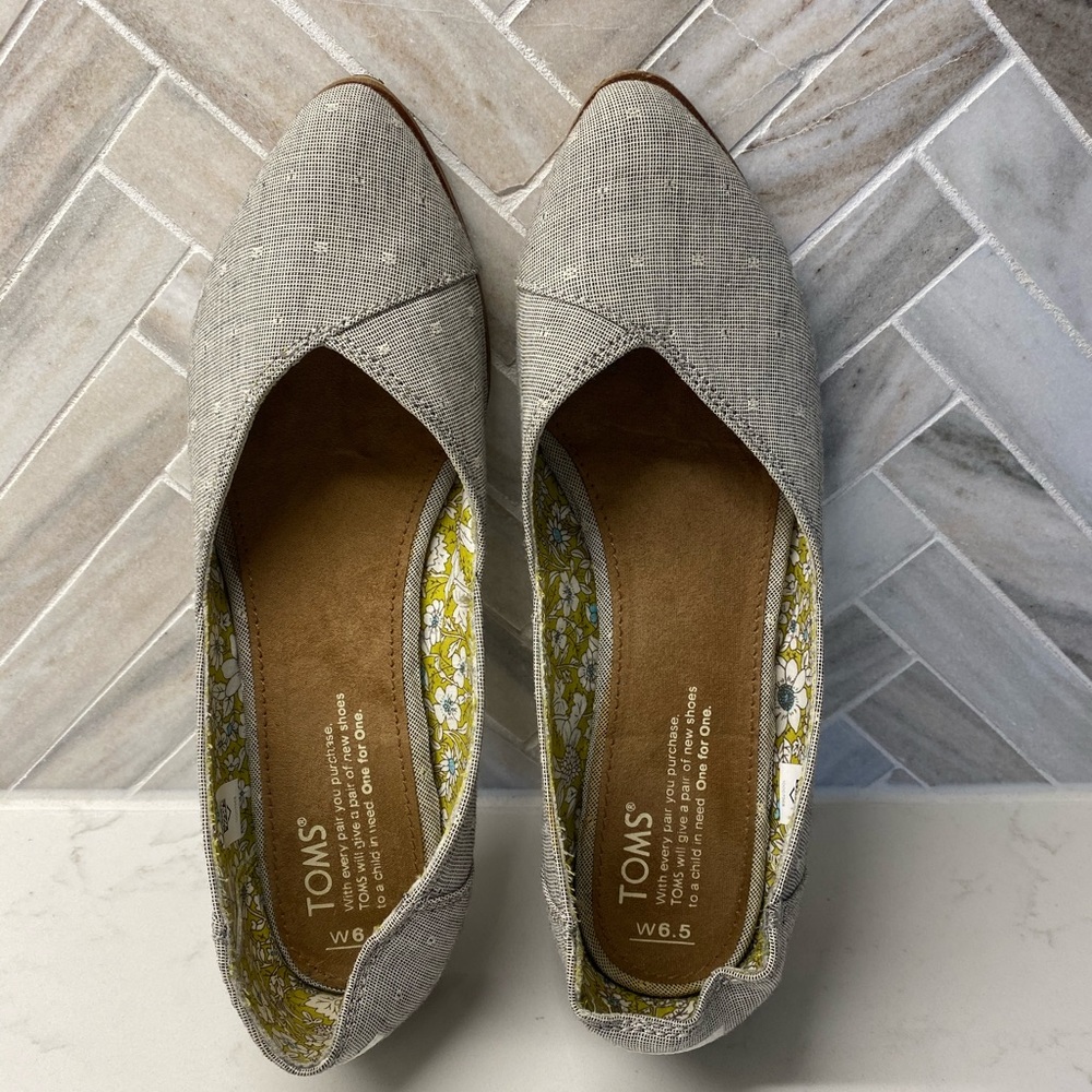 Tom flats light grey